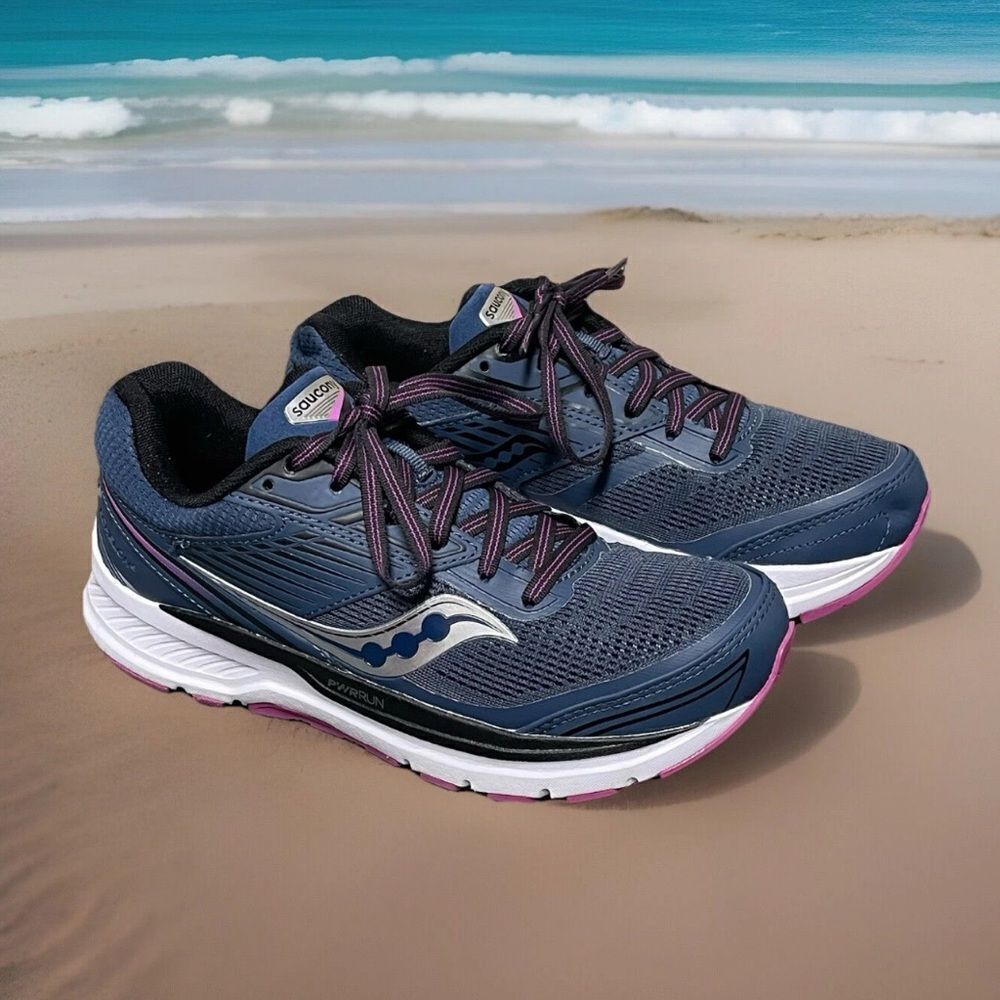 Saucony Echelon 8 Women's Blue Running Shoes Size 7M